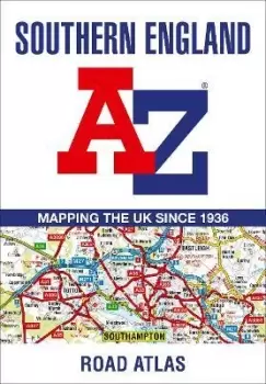 Image of Southern England A-Z Road Atlas by A-Z Maps