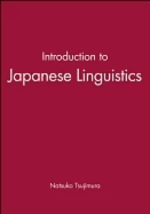 Image of introduction to japanese linguistics