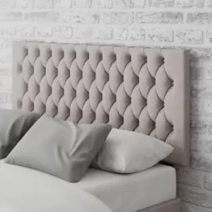 Image of Aspire Monroe Linen Superking Headboard - Off White