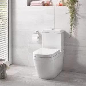 image of Grohe Euro Ceramic Rimless Floorstanding Close Coupled Toilet