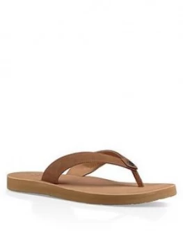 Image of UGG Tawney Flip Flop Chestnut Size 8 Women
