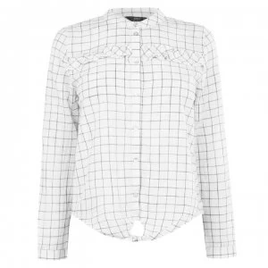 Image of Only Womens Bridie Denim Shirt - Cloud/Wood