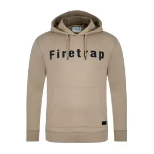 image of Firetrap Graphic OTH Hoodie - Brown