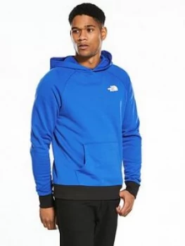 Image of The North Face Raglan Red Box Hoodie Blue Size L Men