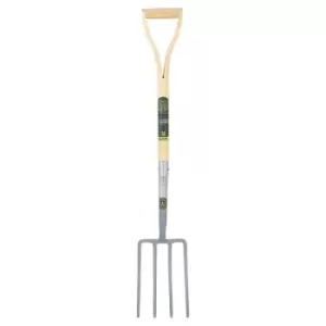 image of Kew Gardens Carbon Steel Digging Fork