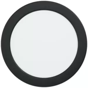 Image of Eglo - Fueva LED Recessed Downlight Black IP44