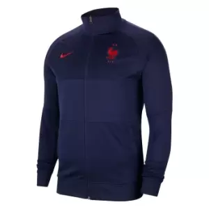 Image of 2020-2021 France Nike Anthem Jacket (Navy)