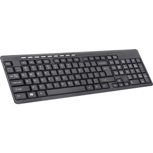 image of Infapower X204 Full Size Wireless Keyboard UK Layout