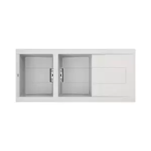 Image of Reginox SMART500-W 2.0 Bowl Keratek Composite Sink White