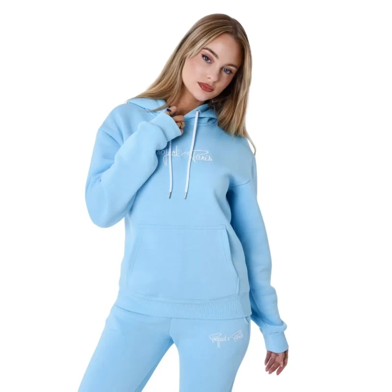 Image of Project X Paris Womens hoodie Project X Paris Essentials Bleu Female XS