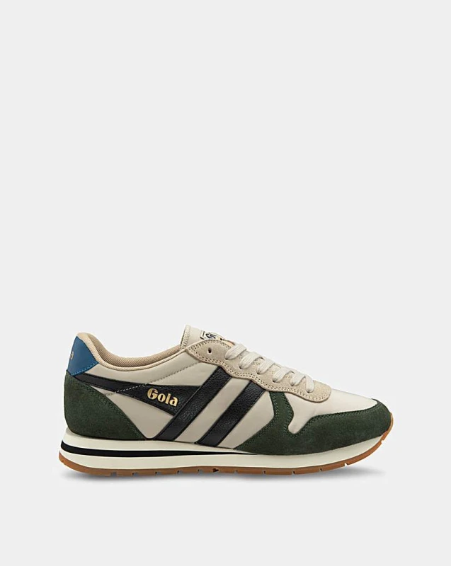 Image of Gola Gola Mens Daytona Chute Trainer - Bone Bone - Gola - Size: 9 Bone Male 9 GO05303