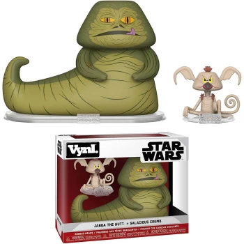 Funko Star Wars Jabba The Hutt & Salacious Crumb VYNL.