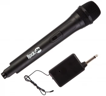 image of RockJam RJWM33-BK Wireless Microphone - Black