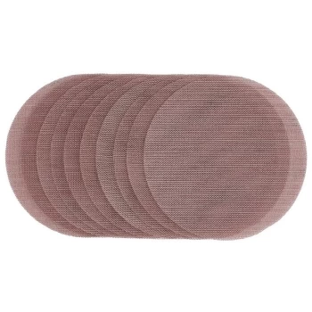 Image of 62988 Mesh Sanding Discs, 150mm, 240 Grit (10 Pack) - Draper