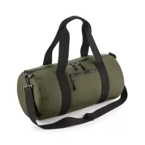 image of BagBase Recycled Barrel Bag (One Size) (Military Green)