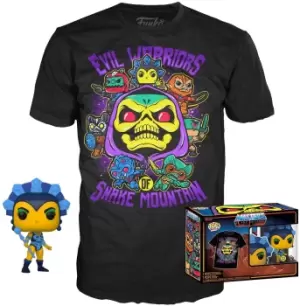 image of Masters Of The Universe Evil-Lyn - T-Shirt plus Funko (Glow in the Dark) - POP! & Tee Funko Pop! multicolor