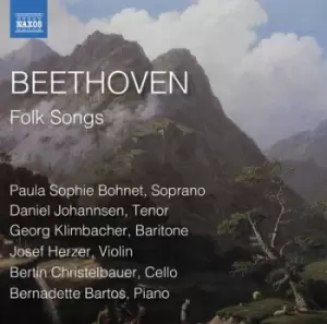 image of Beethoven Folk Songs by Ludwig van Beethoven CD Album