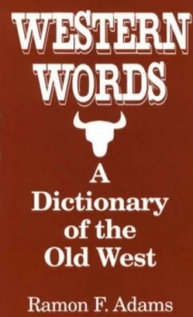 Image of Western Words by Ramon F Adams Paperback