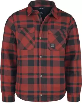 Image of Vintage Industries Darwin shirt jacket Between-seasons Jacket orange
