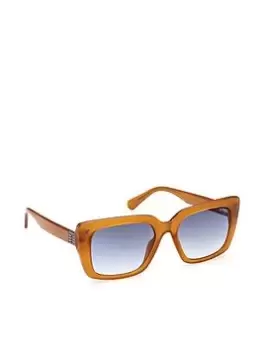 Image of Guess Square Sunglasses - Brown