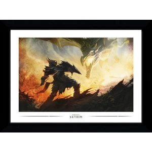 Image of Skyrim Daedric Armour Collector Print