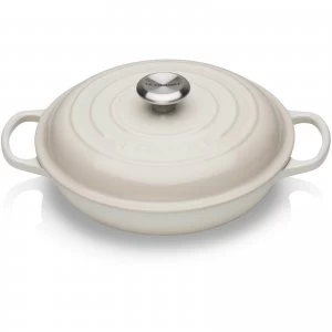 image of Le Creuset Signature Cast Iron Shallow Casserole Dish