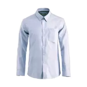 Image of Clique Mens Oxford Formal Shirt (3XL) (Royal Blue)