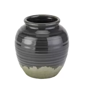 Image of Seville Collection Navy Squat Vase