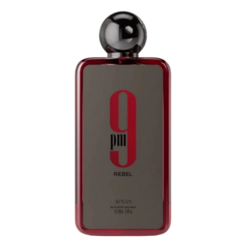 Image of Afnan 9 PM Rebel eau de parfum unisex 100ml