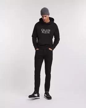 Image of Calvin Klein Distorted Logo Hoodie