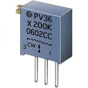 Image of Murata PV36X504C01B00 Cermet Trimming Potentiometer PV 36 P