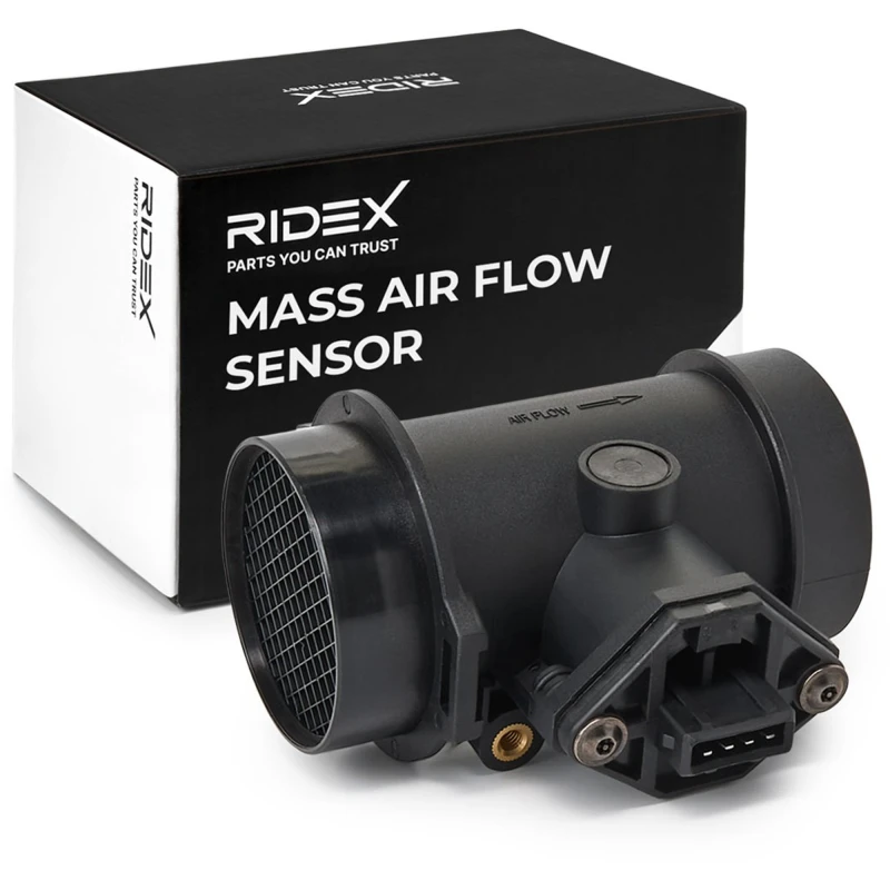 Image of RIDEX 3926A0264 Mass air flow sensor with housing Air Mass Sensor (3926)