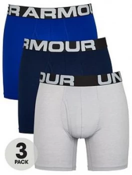 Image of Urban Armor Gear 3 Pack Of Charged Cotton Boxers - Grey