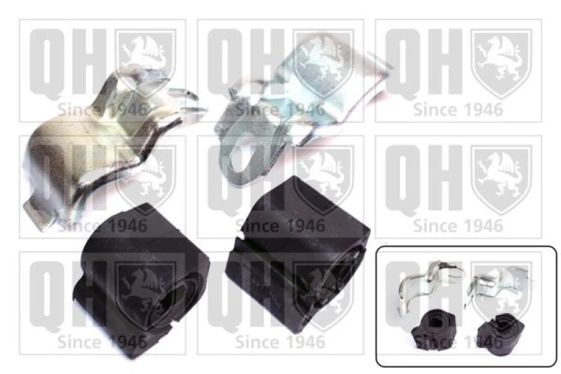 Image of QUINTON HAZELL Repair kit, anti-roll bar bush QUINTON HAZELL EMBK3066