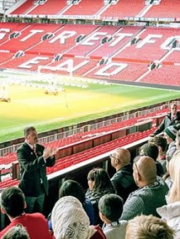 image of Virgin Experience Days Manchester United Club Stadium Tour With Meal In The Red Caf&Eacute; For One Adult And One Child, Women