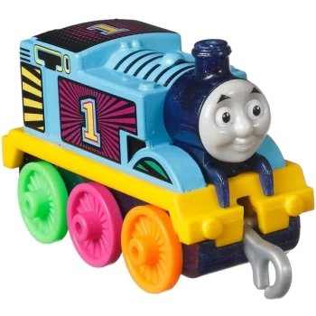 image of Thomas The Tank Engine - Small Push Along Neon Thomas