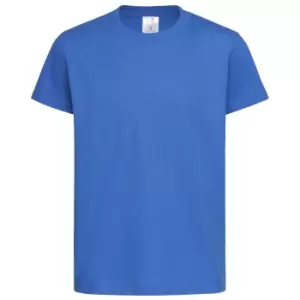 Image of Stedman Childrens/Kids Classic Organic T-Shirt (M) (Bright Royal)