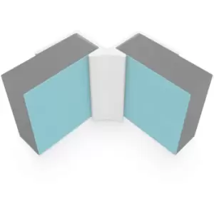Image of Classic 11mm Wall Panel Internal Corner Trim Type a White - White - Multipanel