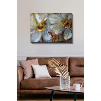 Image of Kanvas Tablo (50 x 70) - 6 Multicolor Decorative Canvas Painting