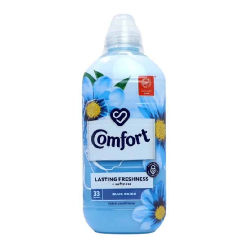 Image of Comfort Fabric Conditioner Blue Skies - 990 ml 521006-Blue