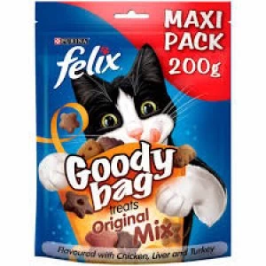 Felix Goody Bag Original Chicken Cat Treats 200g