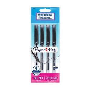 Image of Paper Mate Jiffy Gel 0.5mm Black Pouch 4
