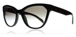 image of Prada PR21SS Sunglasses Black / Tortoise 1AB0A7 56mm