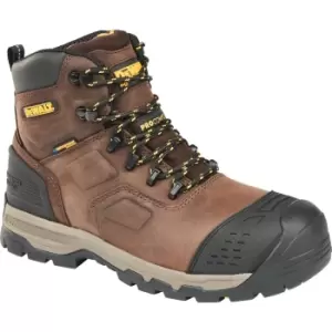 Image of DEWALT Bulldozer Waterproof Pro Comfort Work Boots Brown Size 10