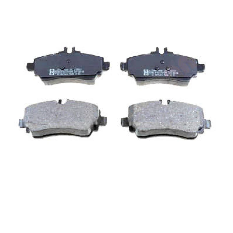 Image of ZIMMERMANN 23070.195.1 Brake pad set Front Axle, prepared for wear warning indicator, Photo corresponds to scope of supply Brake Pad Set,disc brake (