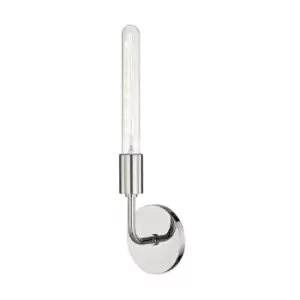 Image of Ava 1 Light Wall Sconce Polished Nickel