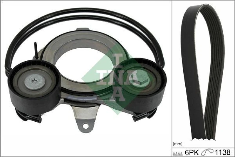 Image of V-Ribbed Belt Set INA 529 0571 10