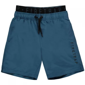 Image of Firetrap Swim Shorts Junior Boys - Blue