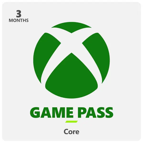 Image of Microsoft Xbox Game Pass Core 3 Months Digital Download