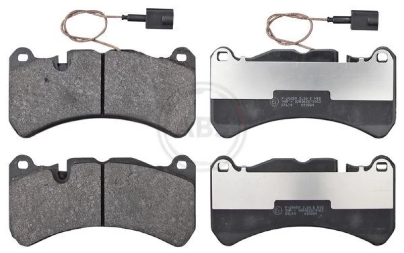 Image of A.B.S. Brake pad set A.B.S. 35174